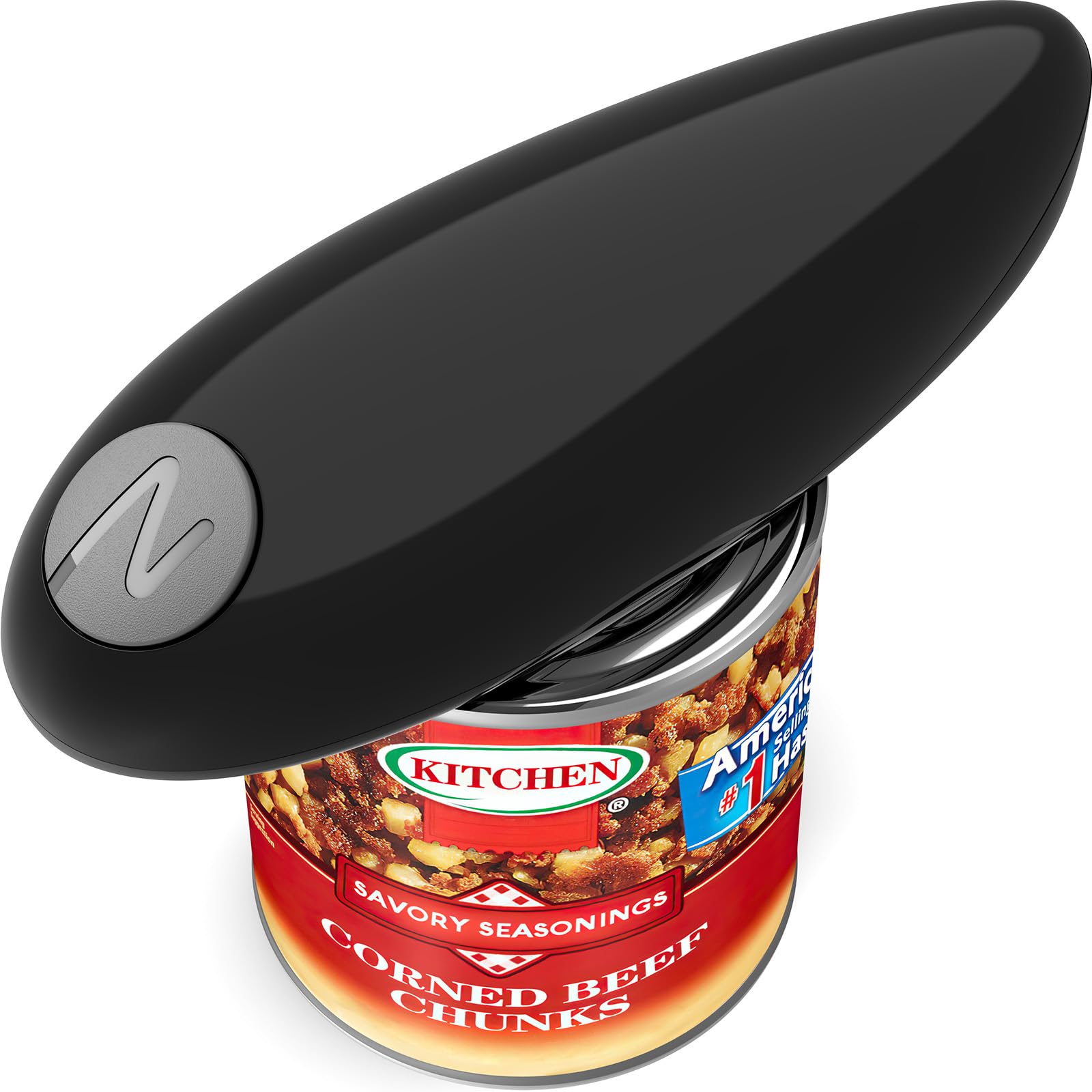 Photo 1 of Electric Can Opener, One-Touch Smooth Edge Automatic Can Opener, Compact Can Opener Electric Fits Most Can Sizes, Best Kitchen Gadgets Safe Can Openers for Seniors & Arthritis,Gift for Mom Dad Parents