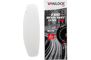 HAX 100% Max Vision Pinlock 30 DKS 166 Amatista & Obsidian series helmet