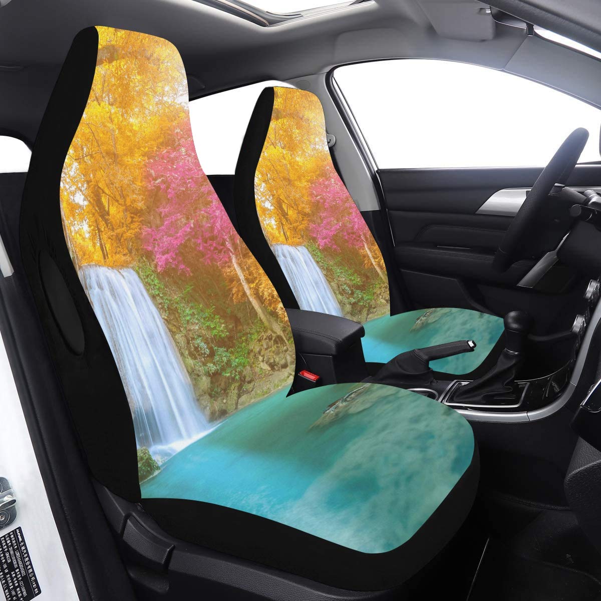 Car Seat Covers for Kids Amazing View Autumn Forest