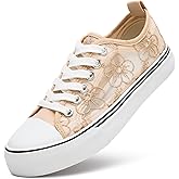 ZGR Summer Tennis Shoes for Women,Womens Casual Breathable Mesh Lace Canvas Shoes,White Sneakers with Embroidery Flower