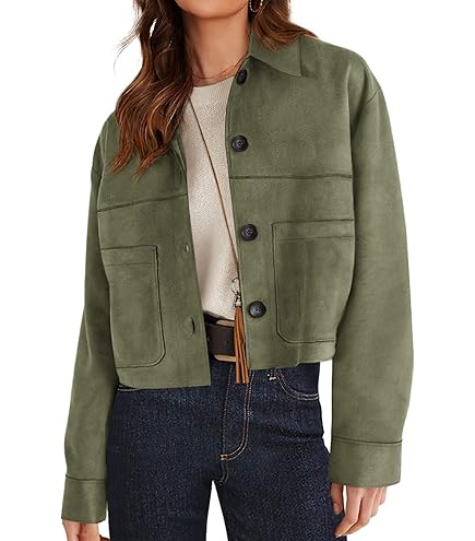 Amazon.com: Vince Camuto CROPPED LONG SLEEVE BUBBLE JACKET  display picture 1