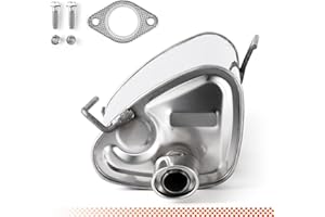VIMLUK Passenger Side Muffler Fits for 2009-2013 Subaru Forester & Impreza 2008-2011 2.5L H4 Natural Aspirated Right Side Muf