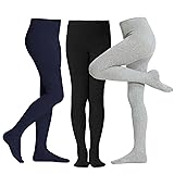 Zando Girls Tights for Girls Cable Knit Tights Kids