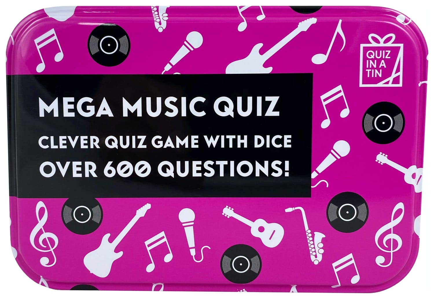 Apples to Pears Quiz In A Tin : Mega Music Quiz : Gift in a Tin
