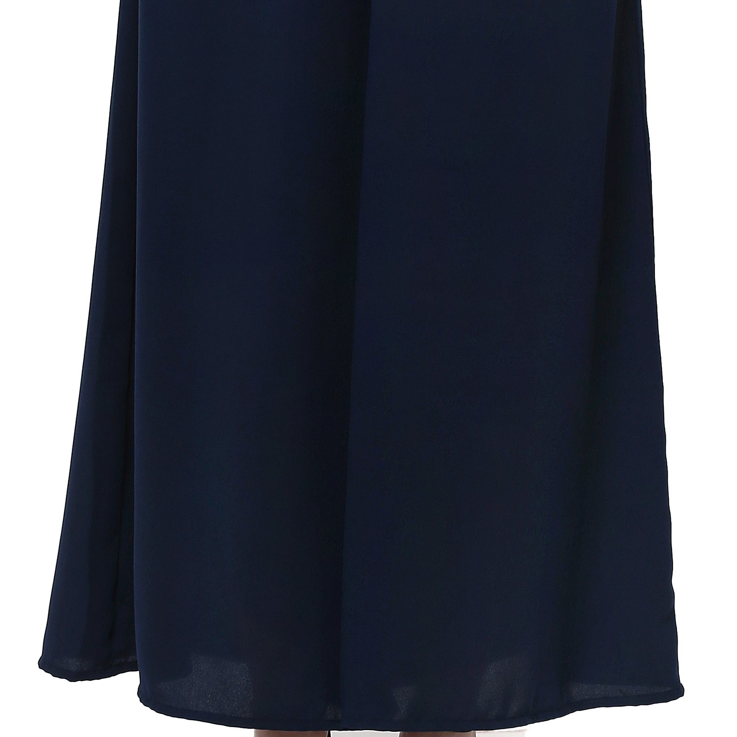 bohobi women's navy blue ankle length dungaree