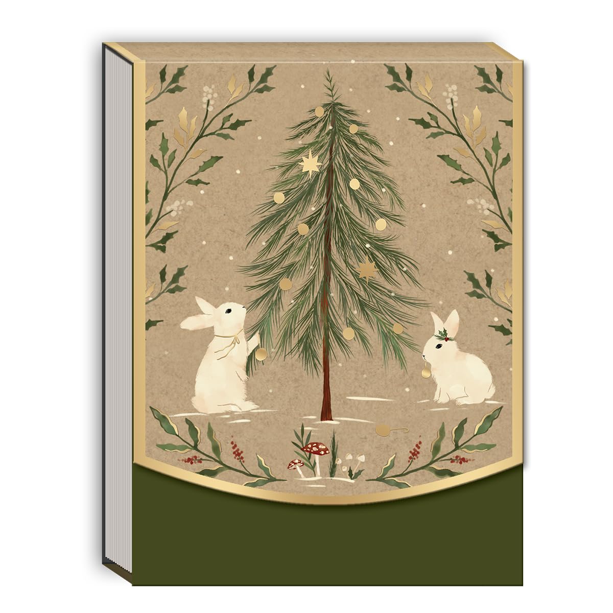Punch Studio Molly & Rex Woodland Rabbit Xmas