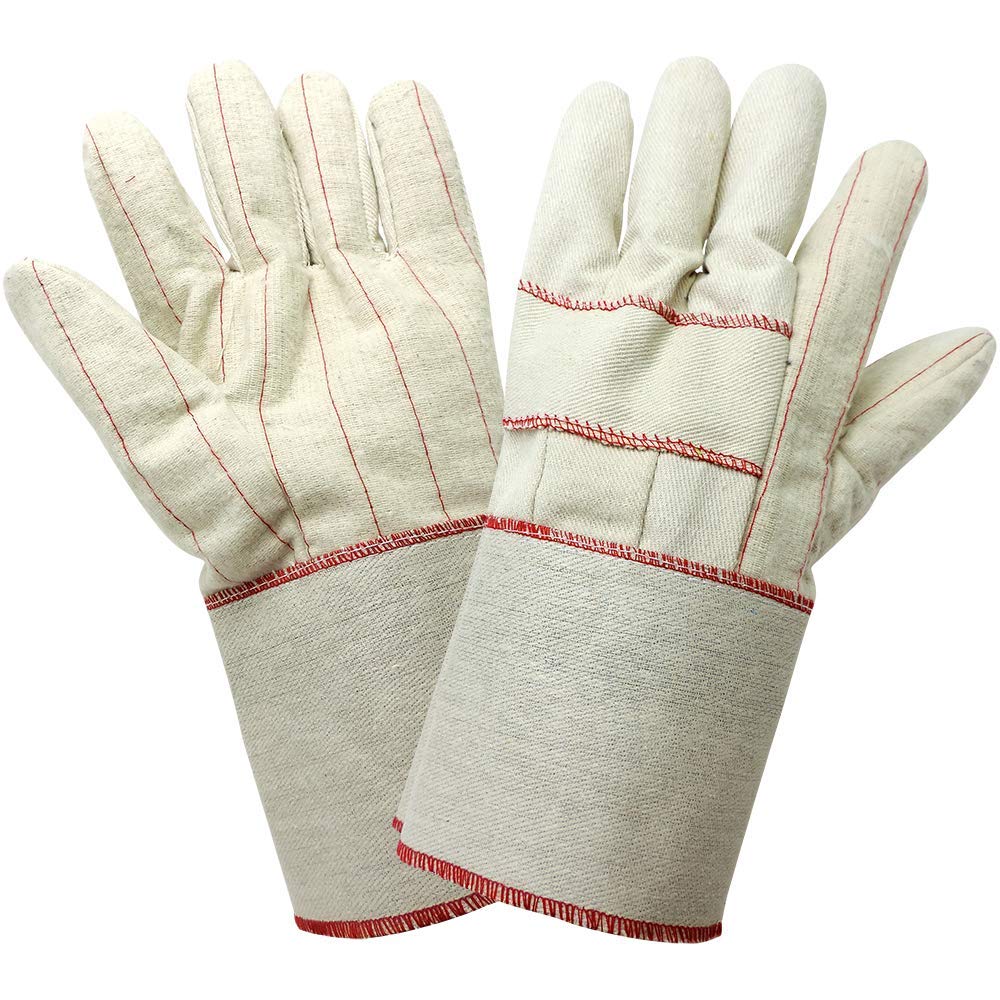 Global Glove C24GC Cotton Extra Heavyweight Two Ply Hot Mill Glove with