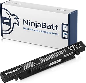 NinjaBatt Battery for Asus A41-X550A A41-X550 R510C X550C X550L X550J R510L X550CA X552E X550V K550L F550V X550A P550C X550EA X550D R510 X550VX F550C - High Performance [4 Cells/2200mAh/33Wh]