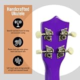 3rd Avenue Soprano Ukulele 21 Inch Beginner Pack Purple – Bag Stand Strings view 4