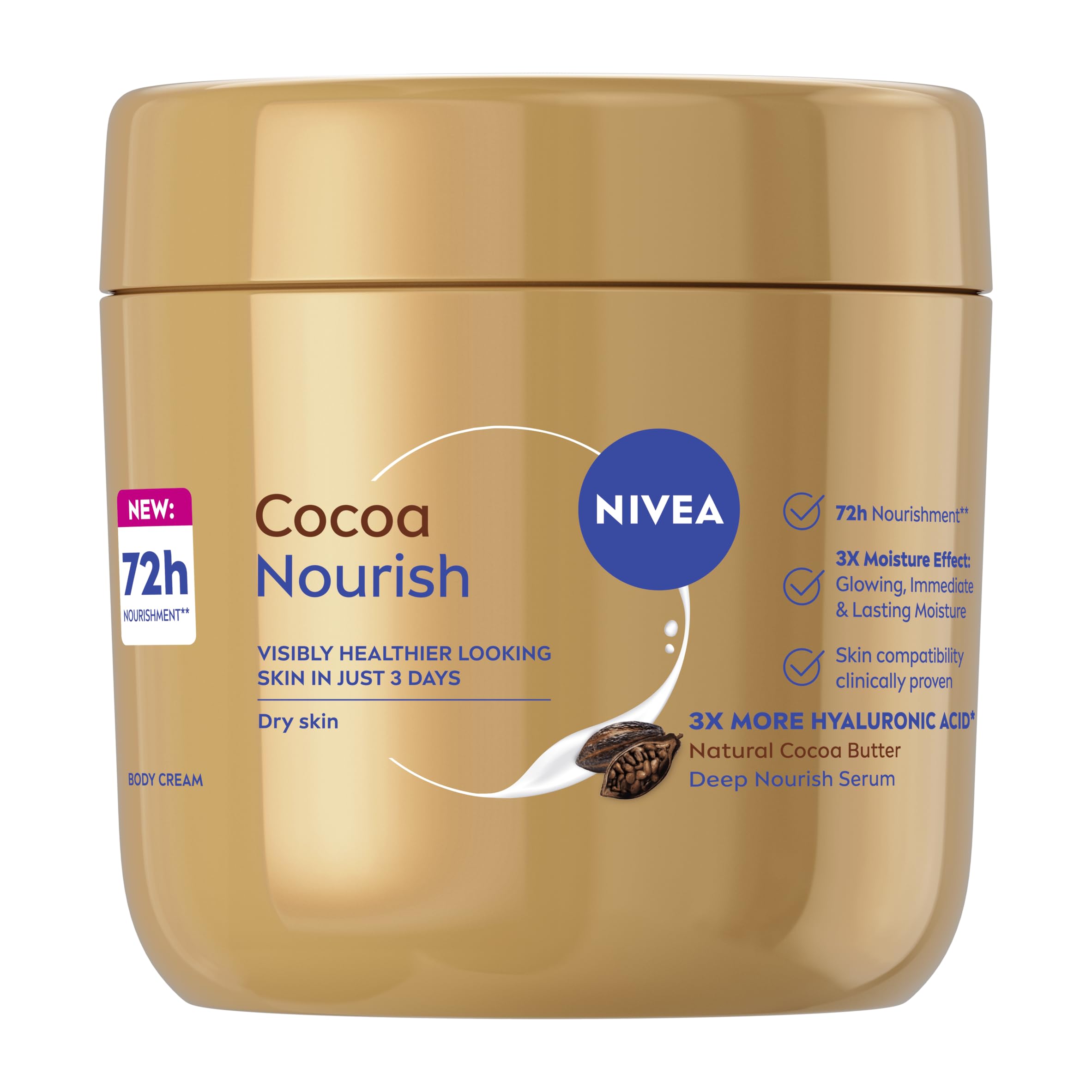 NIVEA Cocoa Nourish Body Cream...