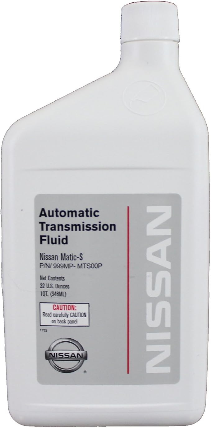Amazon Com Genuine Nissan Fluid 999mp Mts00p Nissan Matic S Automatic Transmission Fluid 1 Quart Automotive