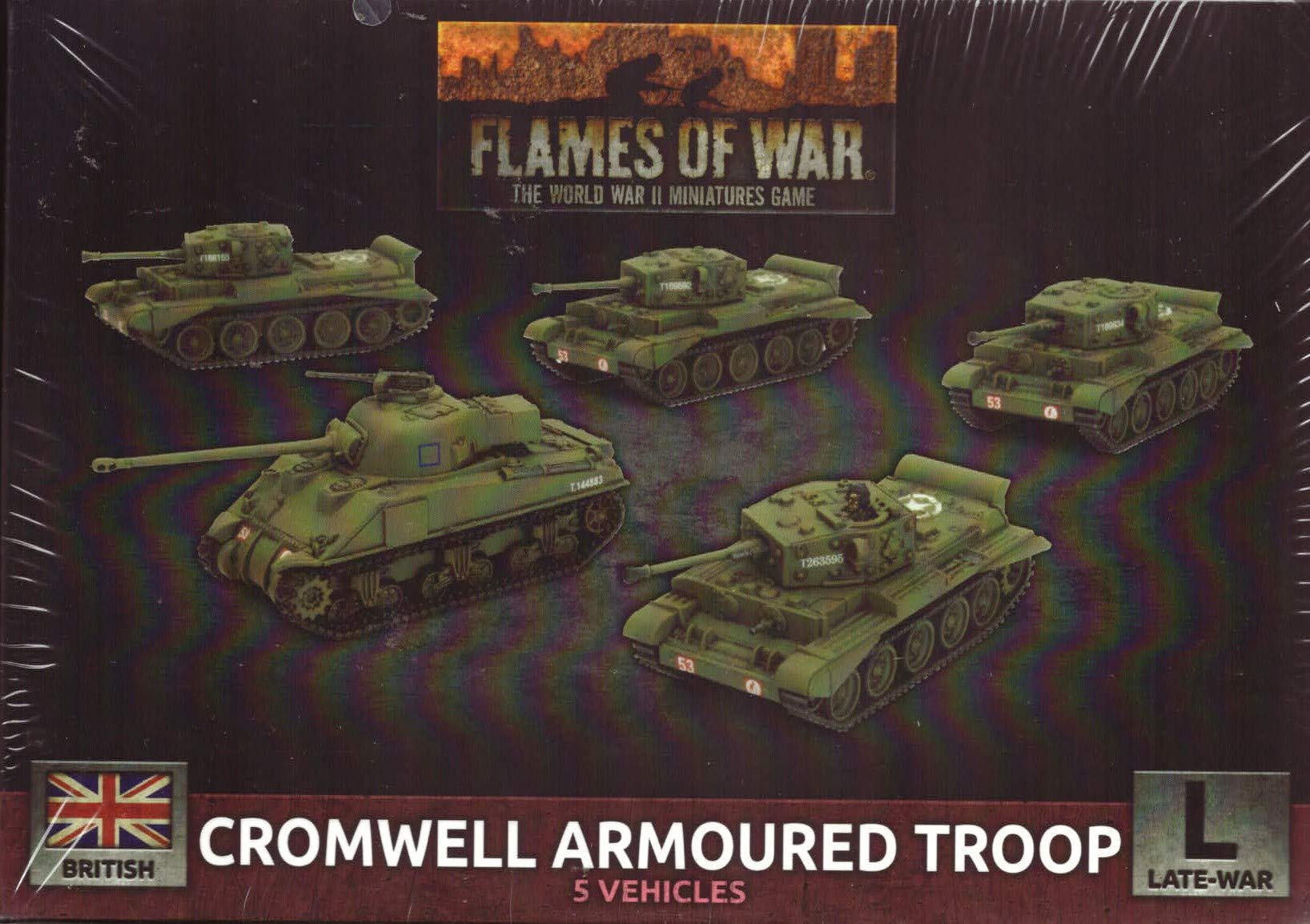 Flames of War Cromwell Armoured Troop (Plastic)