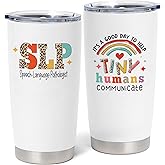 Gtdodcsd Speech Therapy Gifts, SLP Gifts for Women Christmas, Speech Therapist Gift for Women, Speechs Language Pathologist Gift Tumbler 20oz