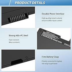 COWOOGMZ CS03XL Battery Replacement for HP