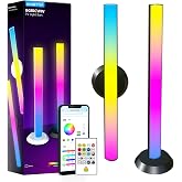 DAYBETTER Smart LED Light Bar,RGBICWW TV Light Bars for Room,Gaming,Black | Remote and App Control,Color Changing,Timing,14 Inches TV Backlights with Scene and Music Modes,Multiple Placement Options