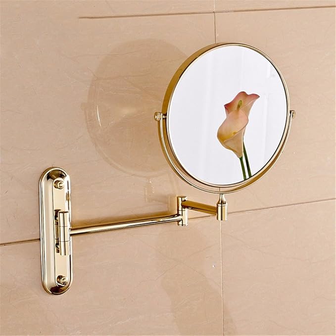 Amazon.de: WanJiaMen'Shop Goldene Alle Kupfer antiken badezimmerspiegel