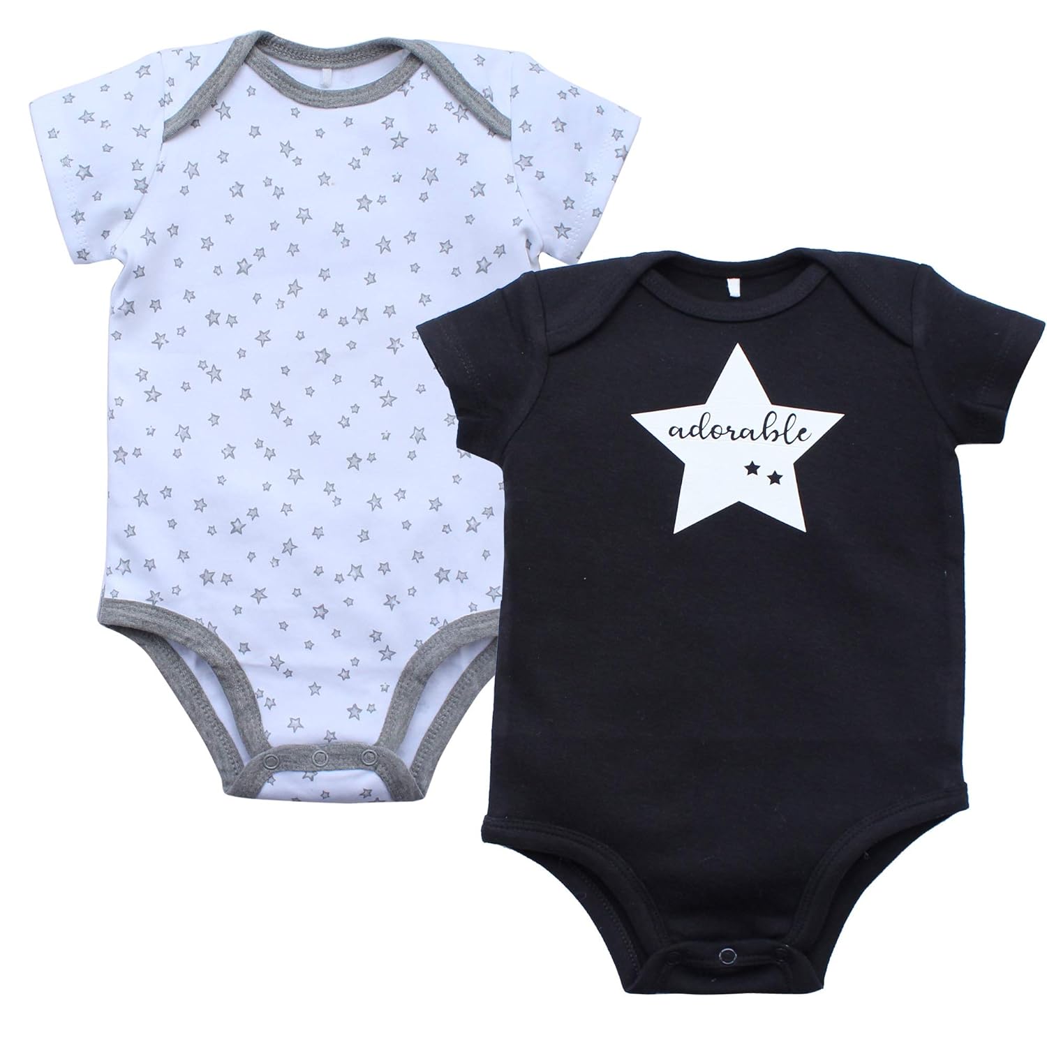 baby boy black onesie