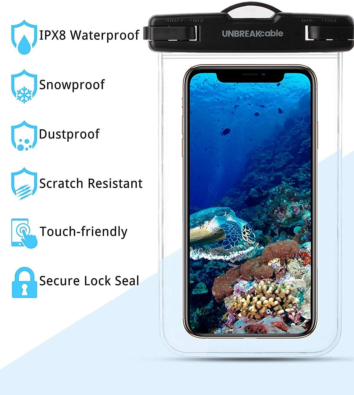 UNBREAKcable Waterproof Phone Pouch 2 Pack - Image 3