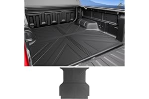 JTYZSM Truck Bed Mat for 2019-2023 Ford Ranger 5FT Bed Liner All Weather Protection Bed Cargo Mat Pickup Car Accessories(for 19-23 Ranger 5FT)