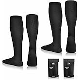 NEWZILL Medical Compression Socks for Women & Men, 20-30 mmHg Knee-High Support for Circulation, All-Day Comfort for Work Travel Running Cycling and Fitness