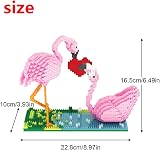 Larcele 1500 Pieces Flamingo Micro Building Blocks KLJM-02 view 2