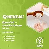 Hexeal Epsom Salt 5kg – Food Grade Magnesium Sulphate for Bathing & Gardening view 7