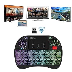 Rii X8 Mini Keyboard,2.4GHz Portable Wireless