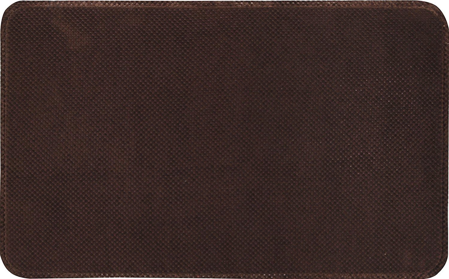 Home Dynamix 20-Inch-by-32-Inch Non Slip Anti-Fatigue Memory Foam Mat, Brown