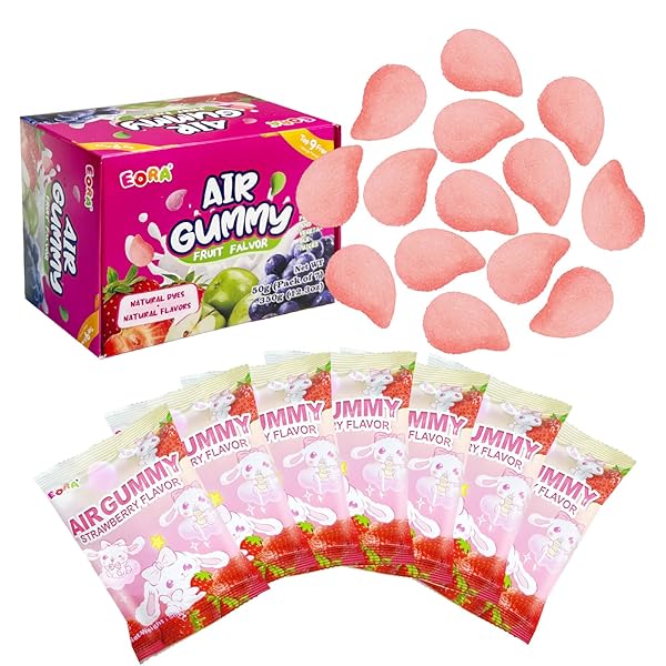 SOFT & CHEWY CANDY 7 PACKS, MARSHMALLOWS GUMMY...