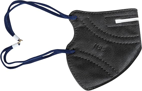 N - 95 5 LAYER AYURVEDIK MASK INCREASING OXYGEN LEVEL USING AYURVEDIK JADIBBUTI BLACK