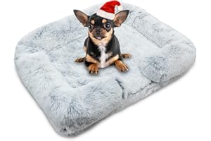 SNUGGLESINTO Dogs/Cats Curved Sofa Style Bed,Orthopedic Memory Foam Dog Bed,Removable Easy-Clean Bed Cover,Perfect for Small,Medium,Large Pest(L,Elegant Grey)