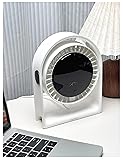RANVOO 2025 New Desk Fan, Quiet Air Circulator Mini