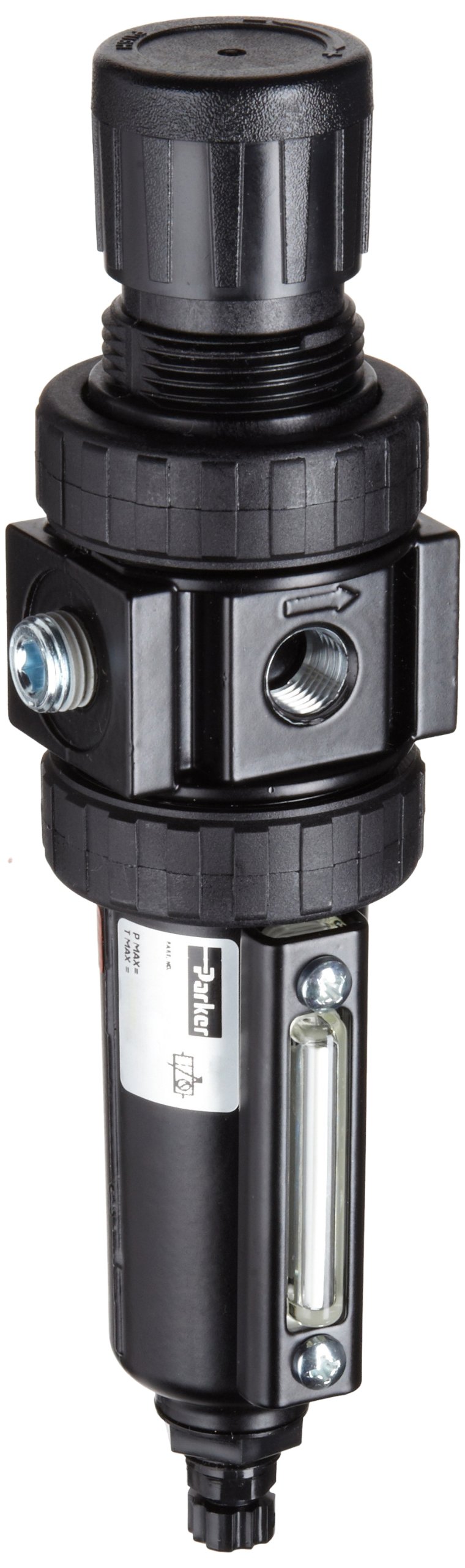 Parker 05E12A13AB OneUnit Combo Compressed Air Filter/Regulator, 1/4