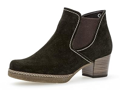 Gabor Comfort Basic Stiefeletten in Übergrößen Grau 96.661.39 große Damenschuhe