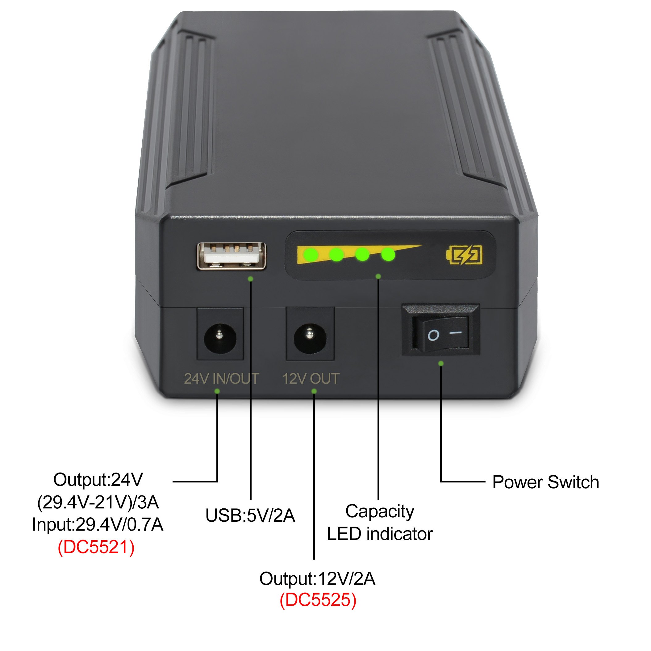 talentcell rechargeable battery pack