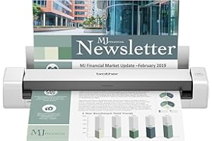 Brother DS-740D Duplex Compact Mobile Document Scanner