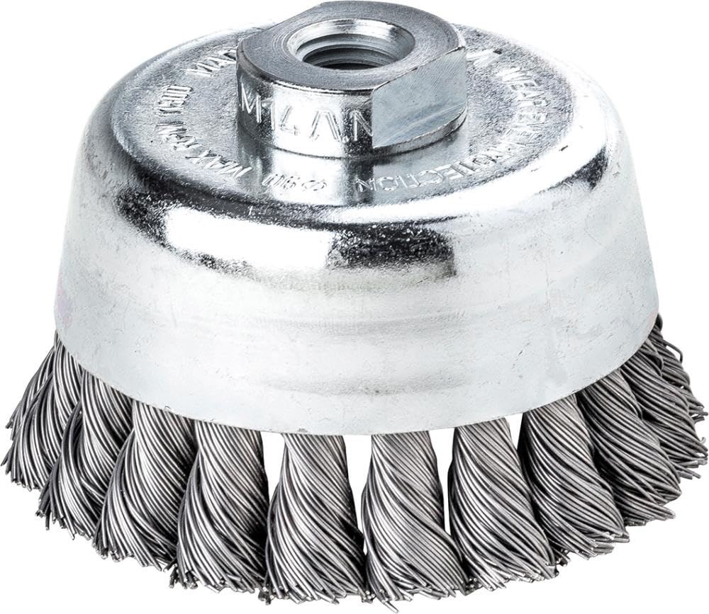 Lessman Steel Knot Cup Brush 65xm14x20x0.35