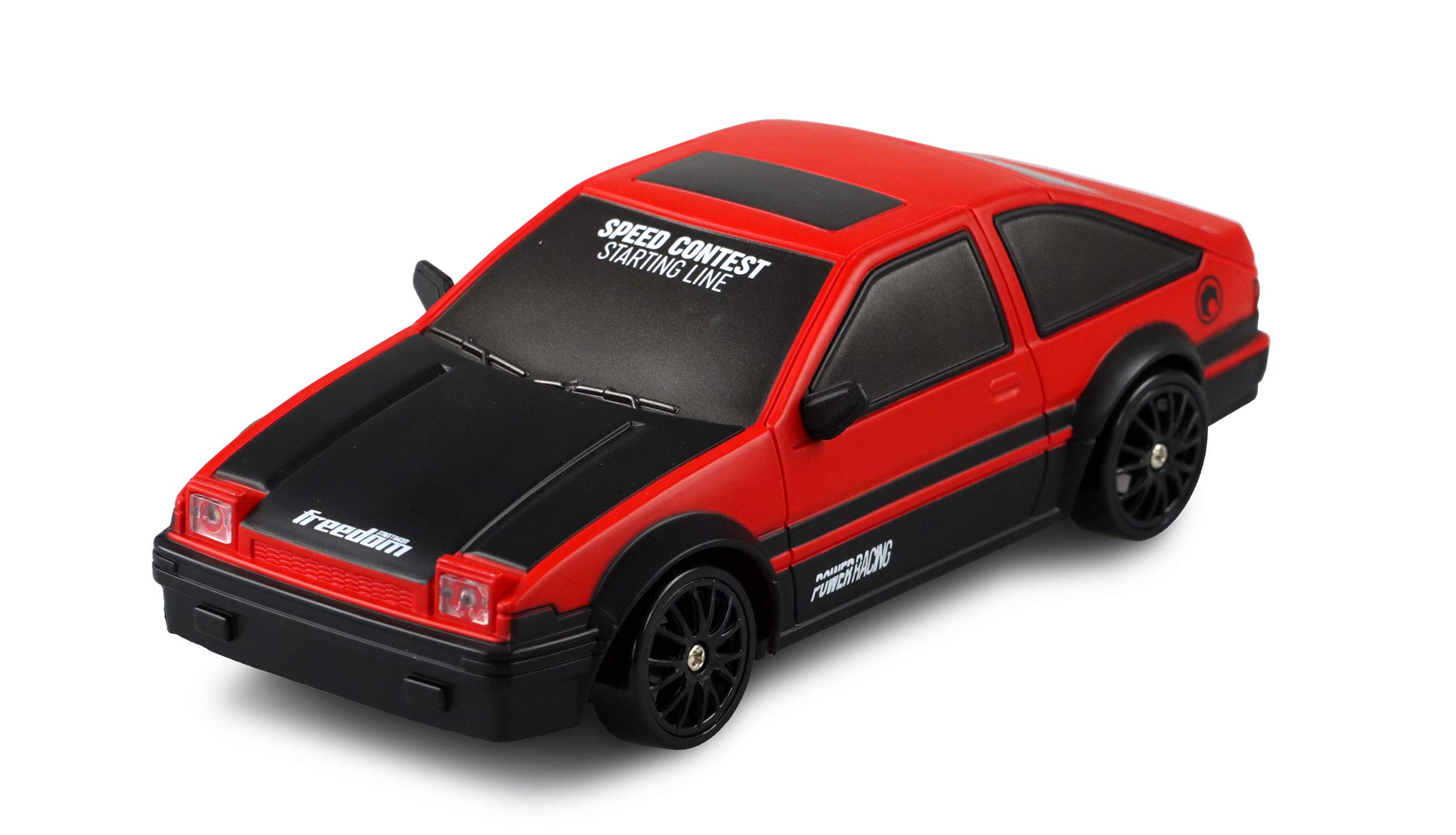 Amewi 21083 Drift Sport Car 1:24 Red, 4WD 2.4 GHz Remote Control, Red/Black