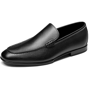 Bruno Marc Men's Loafers Leather Suede Dress Shoes | Classic Slip on Comfortable Lightweight High Rebound Foam Insole Non Sli