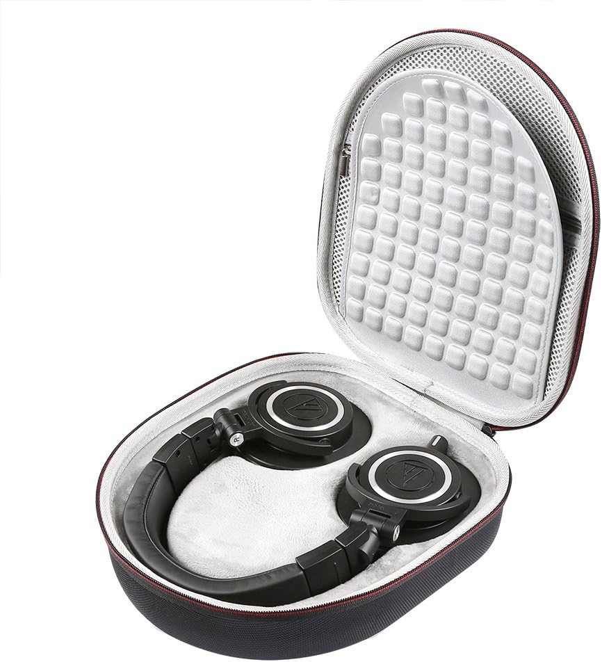 Shucase Hard Case for Audio-Technica ATH-M40X/ATH-M50X Studio Monitor Professional Headphones