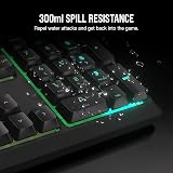 Corsair K55 CORE RGB Membrane Keyboard UK QWERTY PC Mac Black view 6