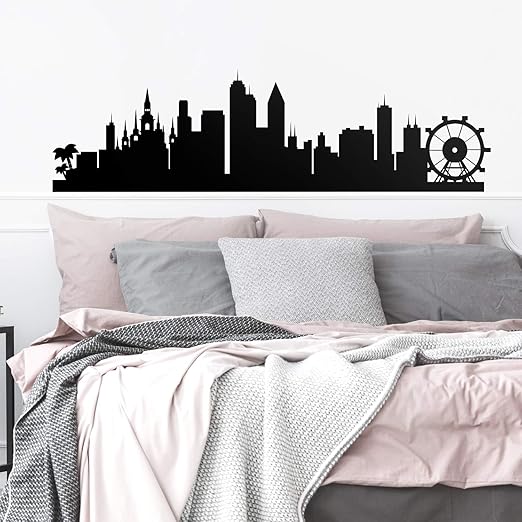 Amazon Com Vinyl Wall Art Decal Orlando City Skyline 20 X 70