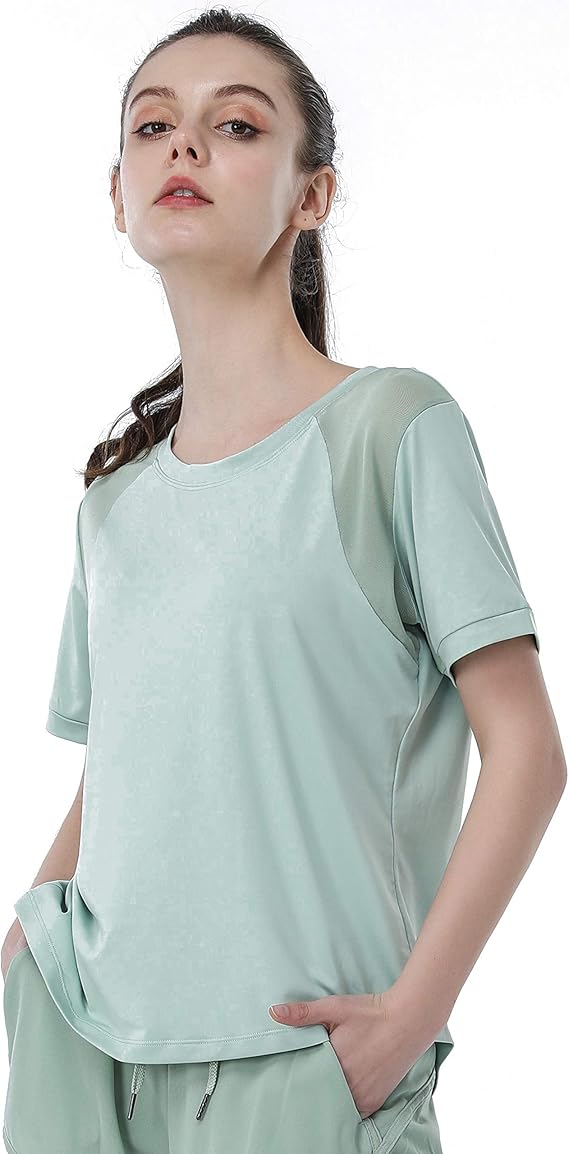 Amazon スポーツ シャツ レディース 吸汗速乾 蒸れない アウトドア フィットネス 登山 マラソン ジム トップス アンダーウェア 紫外線 日焼け防止tシャツ ロングスリーブ トレーニング Zw 06b フィットネス トレーニング シャツ 通販