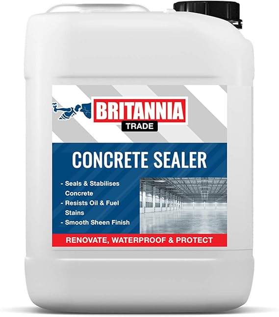 Britannia Paints Dust Proof Concrete Floor Sealer 5 litres for New and