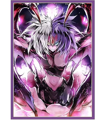 GX Anime Sleeves Yu-Gi-Oh! Jaden & Yubel Card Sleeves - Official 50-Pack  For TCG Tournament Play TCG Card Protectors