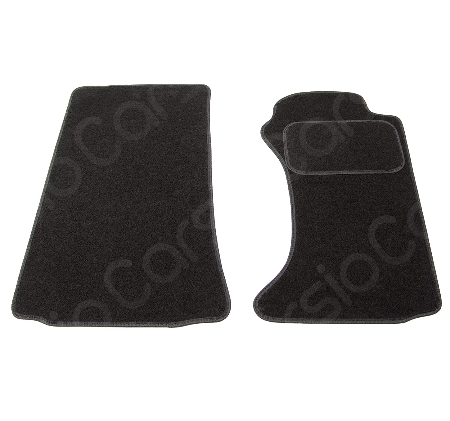 Carsio Carpet Car Mats For Mazda MX5 NC MK3 2006 Onwards Tailored Fit Floor Mat Complete Accessory Black Custom Fitted - All Weather, Anti-Slip Backing & Black Trim