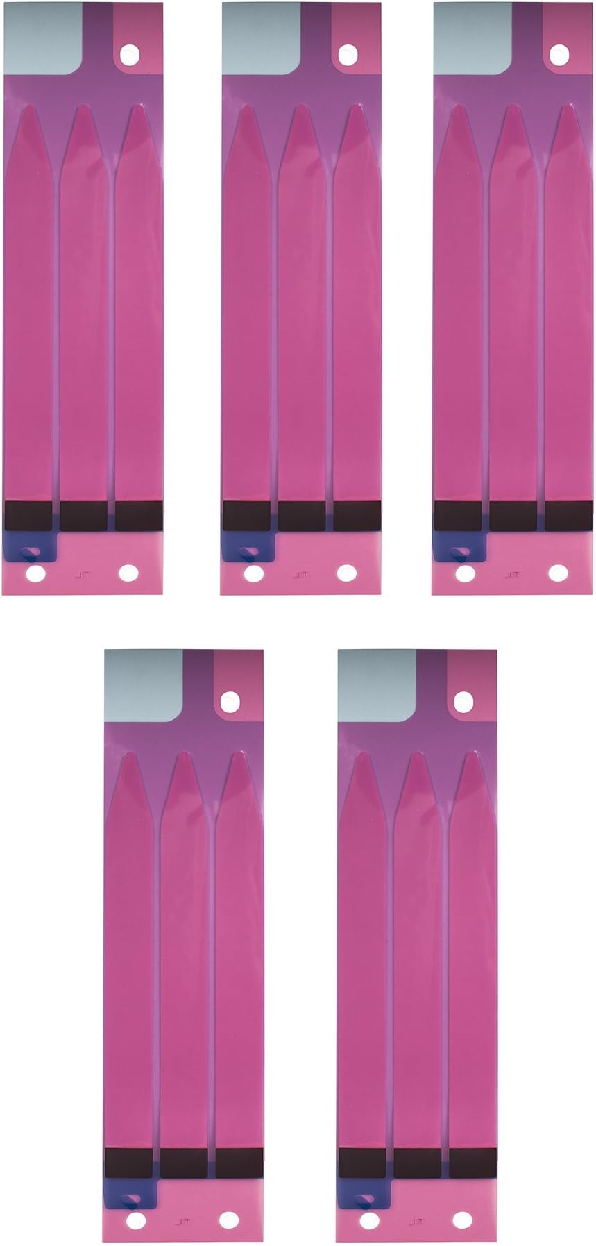 COHK 5 x Battery Adhesive Tape, Battery Adhesive Strips Sticker Tape Glue for iPhone 6 Plus 5.5''