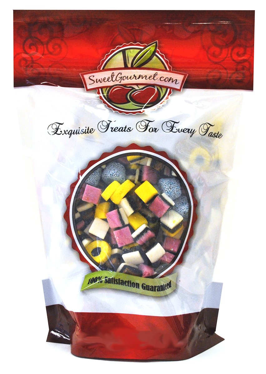 SweetGourmet Gustaf's English Mini Licorice Allsorts Candy