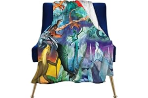 INFLYFURE Wings Of Fire Ultra-Soft Micro Fleece Blanket Microfiber Blanket Luxury All Seasons Warm Blanket For Bedding Sofa And Travel 50"X40"