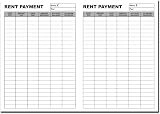 Cherry Tenants Rent Book Assured Tenancy A5 16 Pages 368 Entries view 2
